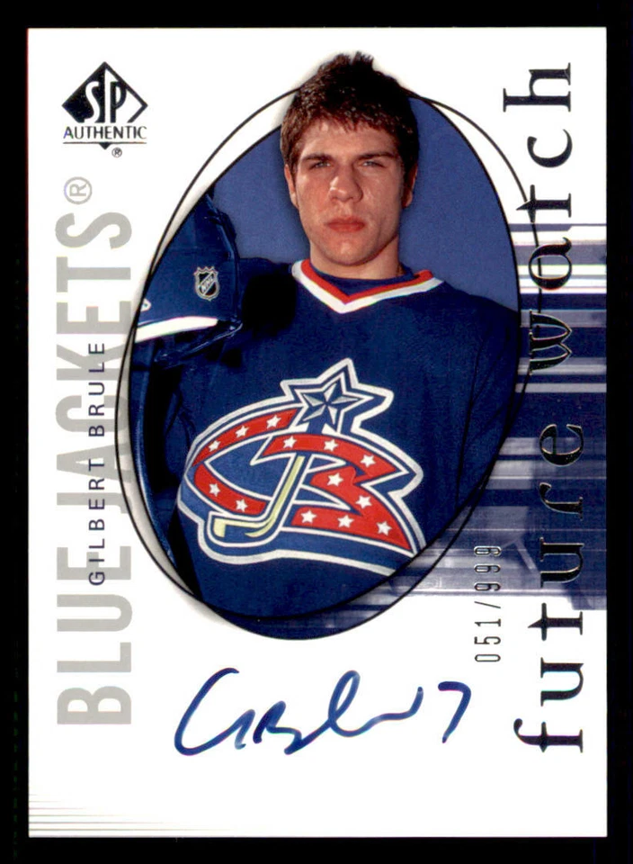 2005-06 SP Authentic #151 Gilbert Brule AU RC /999 (ref 240384) - Image 1 of 2