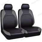 Seat Covers Pu Leather Cushion Protectors Waterproof Pads For Car Front 2 Sits
