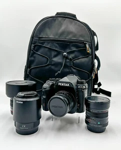 Pentax K-1 Vollformat Kamera Body mit 4 Objektiven & Tasche NM + Zustand Auslöser /10530 - Bild 1 von 21
