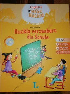 Huckla verzaubert die Schule, Kinderbuch ENGLISCH LERNEN mit CD, Buch TING STIFT - Bild 1 von 13