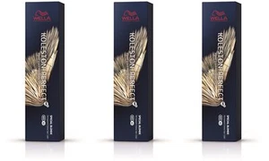 3x Wella Professionals Koleston Perfect Me + Ceniza de perlas rubia especial 12/81 60 ml - Imagen 1 de 1