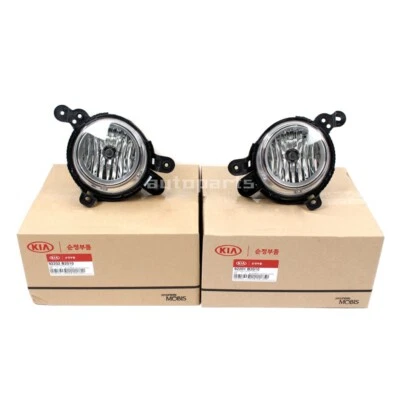 FREE⭐FEDEX Genuine Fog Lamps Lights LEFT & RIGHT 2EA For Kia Soul 2014-2016 - Imagem 1 de 4