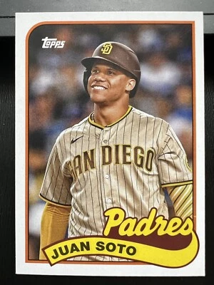 2023 Topps Archives 1989 Double Headers Juan Soto/Fernando Tatis Jr Padres - Image 1 of 2
