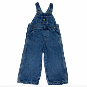 Monos vaqueros John Deer para niños pequeños talla 2T azul mezclilla bebé unisex niño niña - Imagen 1 de 5