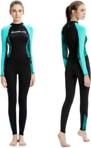 Dive Skins Full Body Swimsuit Wetsuit Scuba Rash Guard Diving Suit for Women Men - Picture 1 of 7
