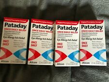 New Lot Of 4 Boxes Pataday Original Eye Allergy Itch Relief Drops
