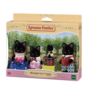 Sylvanian Families Set 5530 - Midnight Cat Family - Imagen 1 de 1