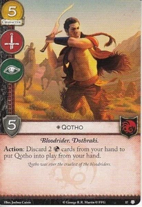 Qotho AGoT LCG 2.0 Game of Thrones House of Thorns 37 - Picture 1 of 1