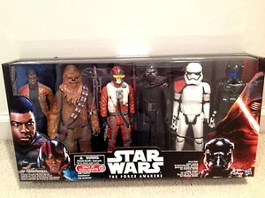 SELTEN NEU ~ Star Wars - The Force Awakens Actionfigur Set Finn Chewbacca KYLO Ren - Bild 1 von 10
