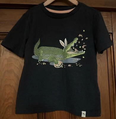 Tommy Bahama Size XS 4 Easter Alligator T-Shirt Bunny Ears Blue Eggs Spring - Image 1 of 4