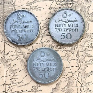 Palestine Coin Lot 1927-1933 key dates - Picture 1 of 6
