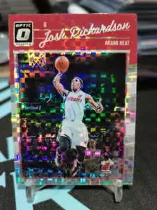 2016-17 Donruss Optic Josh Richardson #40 Checkerboard SSP 1st-Year Optic! - Picture 1 of 4