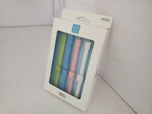 4 NEW Official OEM Nintendo Wii Remote Wrist Strap RVL-018 Pink,Blue,White,Green