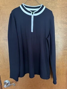 Swing Control Collarless Golf Shirt S $99 Value NWT - Picture 1 of 2