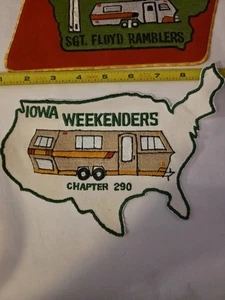 Vintage Patch Lot, Pull Trailer, Iowa, SGT. Floyd Ramblers - Bild 1 von 4