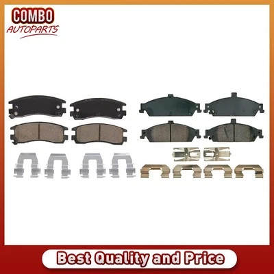 Juego de pastillas de freno de disco delanteras traseras para Oldsmobile Alero 1999-2004 Foto 1 de 4
