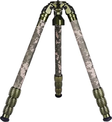 Sirui CT-3204 Pro Tripod Carbon 4-Step Legs Only Green Digi Camo Flat/75mm Bowl - Image 1 of 4