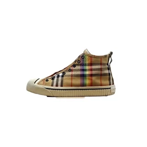 Burberry Baskets montantes à carreaux rainbow 40 135396458 - Picture 1 of 7