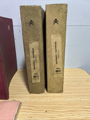 Manuale Uso Manutenzione Citroen  VD1 -2 Meccanica Elettricità auto epoca PH0857 - Immagine 1 di 3