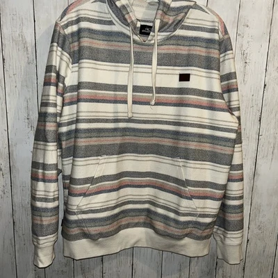 Sudadera con Capucha O’Neill Bávaro Para Hombre Rayas Pequeña Buen Estado Foto 1 de 4