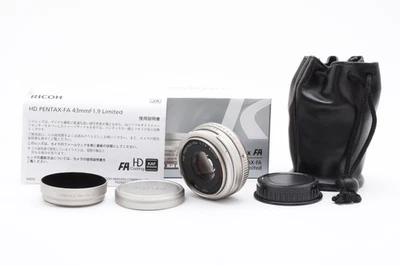[MINT] HD Pentax FA 43mm F/1.9 Limited AF Lens Silver From JAPAN - Image 1 of 4