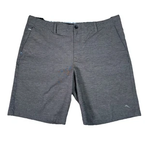 Pantalones Cortos Chinos Tommy Bahama Para Hombre 38 Rendimiento Elastizados Camisa Agarre Golf Gris - Imagen 1 de 6