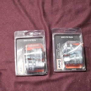 Four(4) ARO 210 Design Air Coupler, 1/4" Female NPT, New USA. - Picture 1 of 3