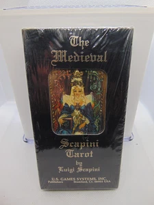 The Medieval Scapini Tarot by Luigi Scapini - US Games New Sealed Deck - Bild 1 von 7