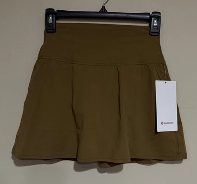 NWT Lululemon Size 6 Align High Rise Skirt  Attached Shorts ALSC Allspice $78 - Image 1 of 3