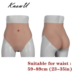 Silikonhose Triangel Slip Unterwäsche kurze Slips für Crossdresser Cosplay - Bild 1 von 18