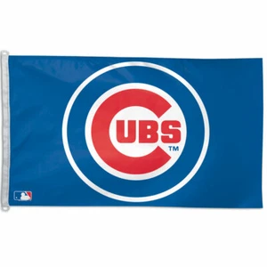 CHICAGO CUBS 3'X5' HOUSE FLAG WALL BANNER MLB LICENSED WINCRAFT - Picture 1 of 1