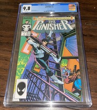 PUNISHER 1 CGC 9.8 1987 CLASSIC COVER WHITE PAGES