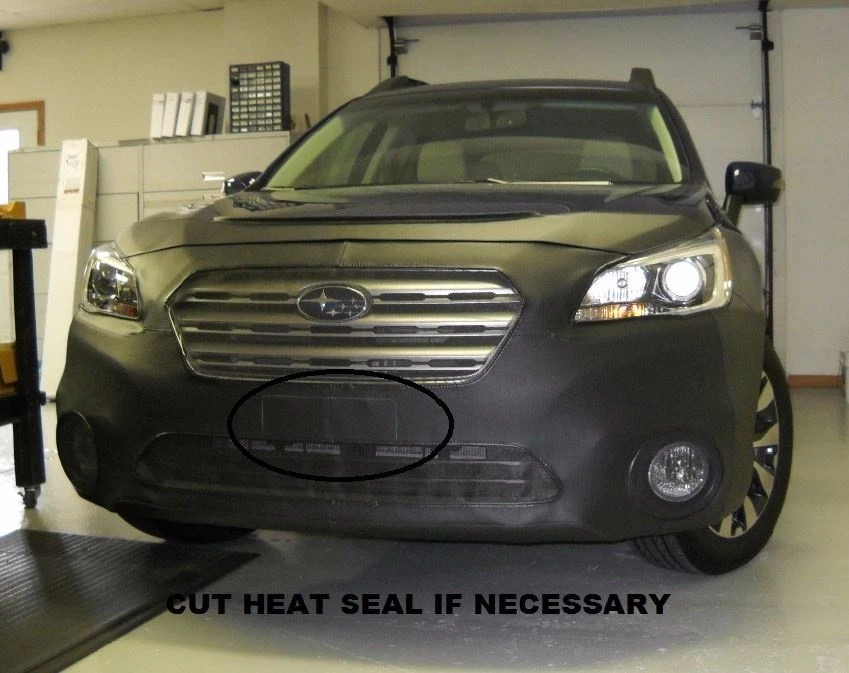 Lebra Front End Mask Cover Bra Fits 2015-2017 Subaru Outback W/O Headlamp Washer - Image 1 of 1