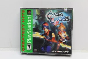 Chrono Cross (Sony PlayStation PS1, 1999) 2 Disc Set w/manual - Picture 1 of 4