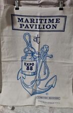 Maritime Pavillion  Expo 88 Tea Towel