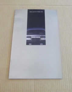 1991 Lincoln Mark VII Color Sales Brochure ~ L@@K ~ - Bild 1 von 4