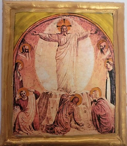 The Transfiguration of Jesus Christ Metamorphosis Roman Catholic Icon - Picture 1 of 6