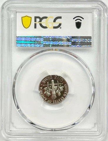 1978 S Roosevelt Dime Proof 10c PCGS PR-70 DCAM Cover