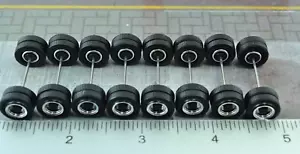Herpa 052023 8X Cromado DOBLE Rueda con Juego de Eje Tractor Camión Remolques 1/87 HO - Imagen 1 de 5