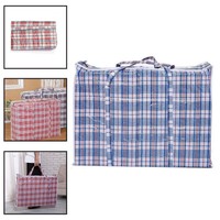 Reusable Large Jumbo Laundry Bags Zipped Strong Shopping Storage Bag Pouch Home
