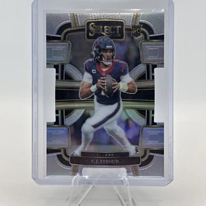 2023 Panini Select CJ Stroud Concourse Silver Die-Cut Prizm RC #41 Texans - Picture 1 of 2