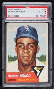 1953 Topps Minnie Minoso Orestes Minoso #66 PSA 4 HOF