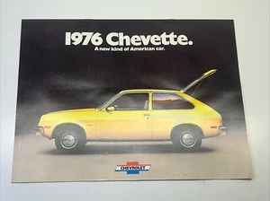 Chevrolet Chevette 1976 folleto de venta de autos catálogo original - Imagen 1 de 6