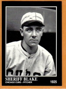 SHERIFF BLAKE-Chicago Cubs/1992 Conlon Collection -Baseball Card