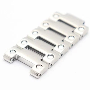Casio Genuine 5 Link G-Shock GM-B2100 Men's Watch Bracelet Parts Silver 19mm - Picture 1 of 3