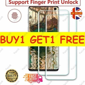 Samsung Galaxy S10 Genuine Tempered Glass Screen Protector 10D Curved-Clear - Picture 1 of 8