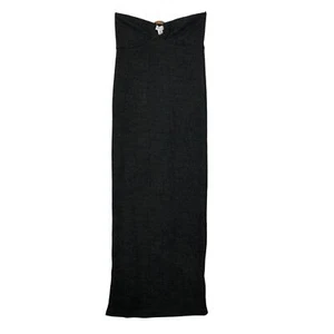 TOPSHOP Midi Dark Gray Stretchy Bandbeau Dress US Sz 4/UK Sz 8 - Picture 1 of 12
