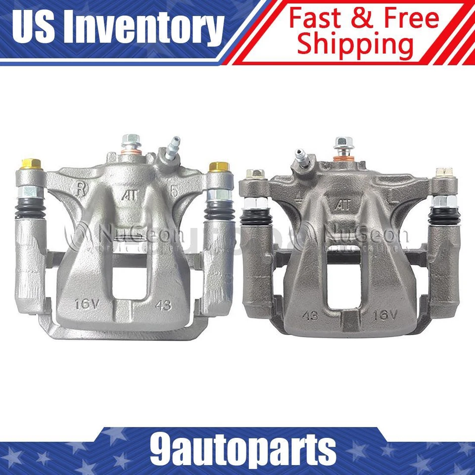 Par de pinzas de freno de disco traseras con soporte para 1997 1998 1999 2000 Lexus SC300 Foto 1 de 4