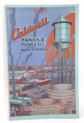 CALDWELL TANKS & TOWERS CATALOG # 38 - 1927 - 49 PAGES - FINE CONDITION - Image 1 of 2
