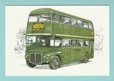 BUS  -  GOLDEN  ERA  POSTCARD  -  RMC  ( GREEN  LINE )